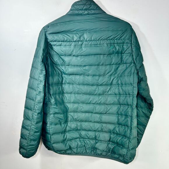 Gerry Mens XL Fillpower 650 Lightweight Packable Down Puffer Jacket Green - Picture 2 of 10